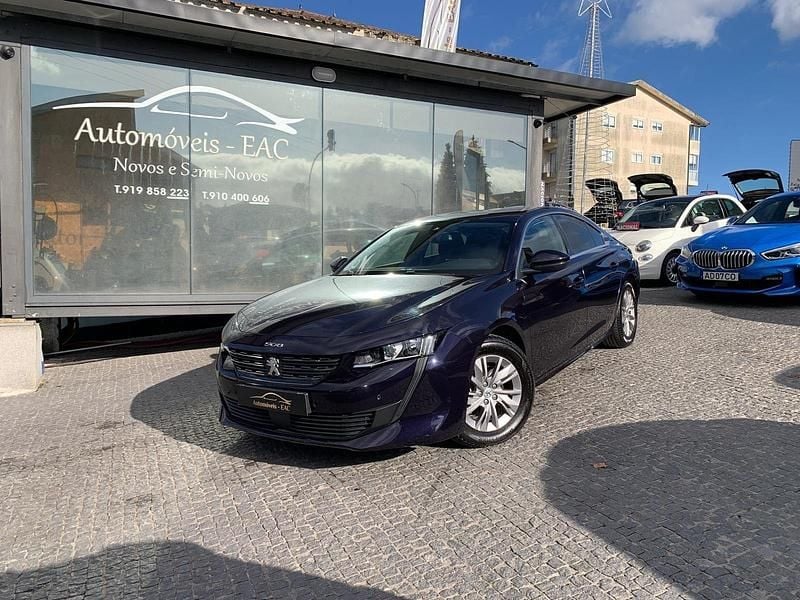 Azul Usado 2019 Peugeot 508 Business-Line | € 19.999 (Preço justo) - Imagem 1/4