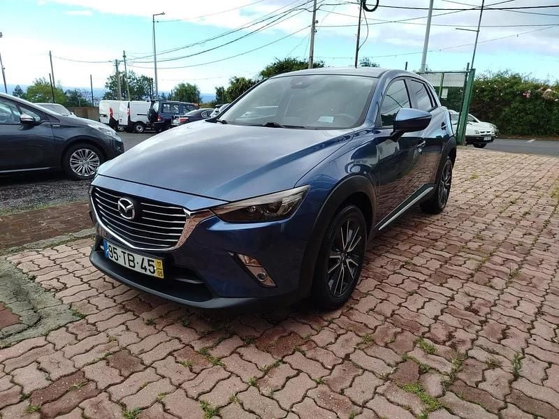 Azul escuro Usado 2017 Mazda CX-3 Sky SUV | € 15.950 (Preço elevado) - Imagem 1/4