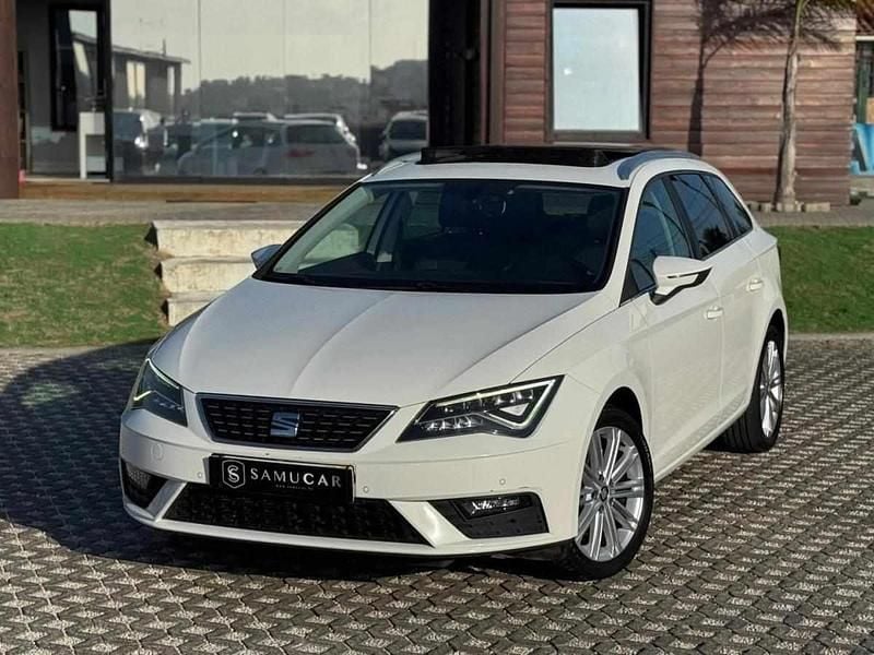 Branco Usado 2018 Seat Leon Carrinha | € 13.990 (Preço justo) - Imagem 1/4