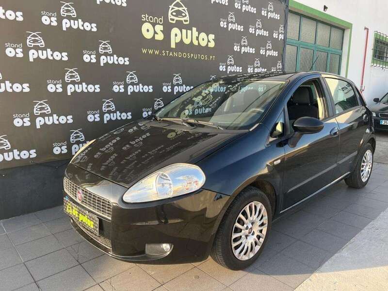 Preto Usado 2008 Fiat Punto Active Citadino | € 5.990 - Imagem 1/4