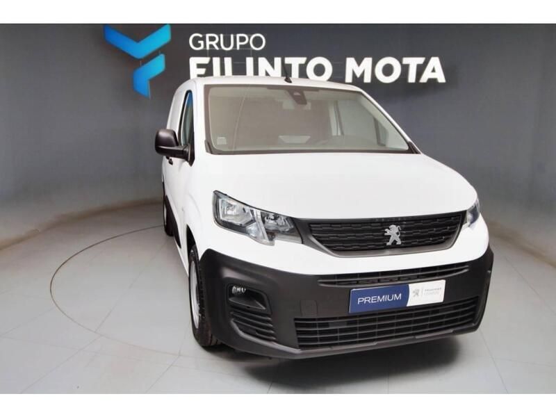 Branco Usado 2022 Peugeot Partner Premium Monovolume | € 18.990 (Preço elevado) - Imagem 1/4