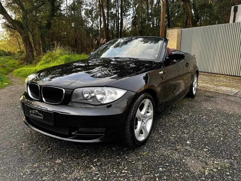 Preto Usado 2008 BMW 118 Cabriolet Cabrios | € 9.999 - Imagem 1/4