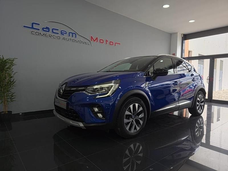 Azul Usado 2021 Renault Captur SUV | € 18.890 (Bom preço) - Imagem 1/4