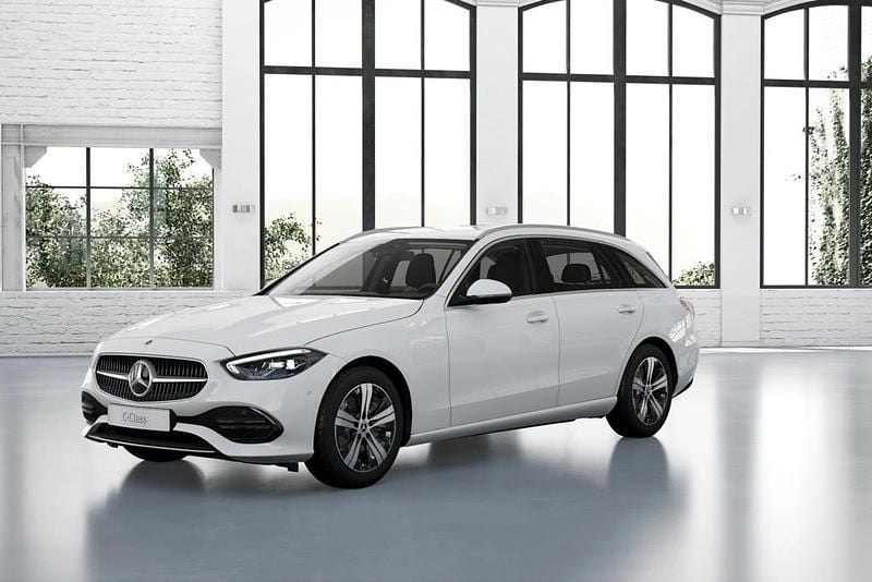 Preto Novo 2025 Mercedes C200 Carrinha | € 57.925 (Caro) - Imagem 1/4