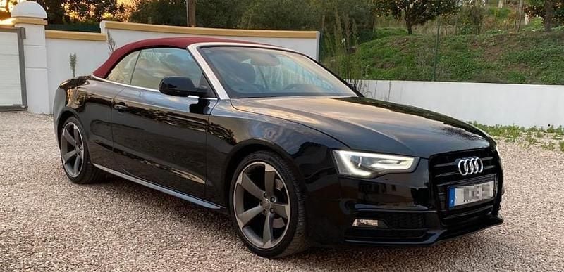 Preto Usado 2014 Audi A5 Cabriolet Cabrios | € 23.500 - Imagem 1/4