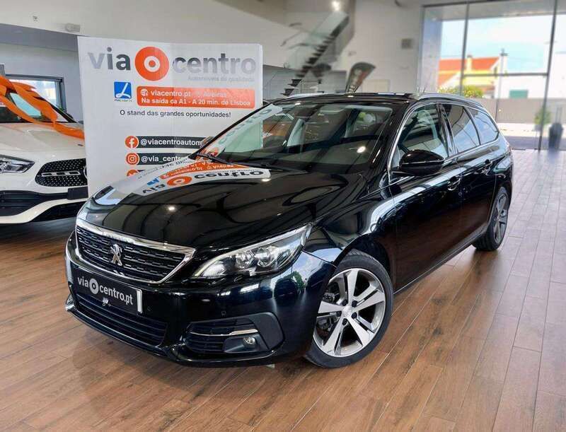 Preto Usado 2020 Peugeot 308 Allure Carrinha | € 14.900 (Bom preço) - Imagem 1/4