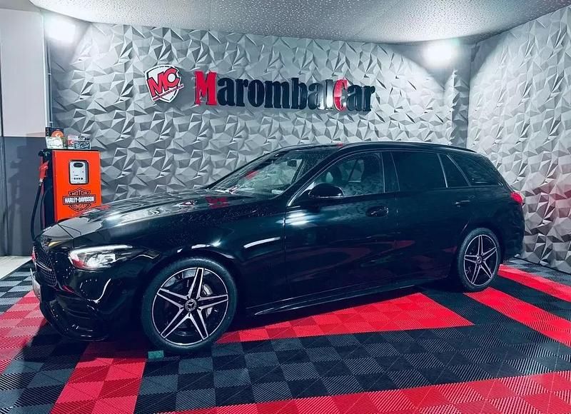 Preto Usado 2022 Mercedes C300 AMG line Carrinha | € 40.990 (Preço justo) - Imagem 1/4