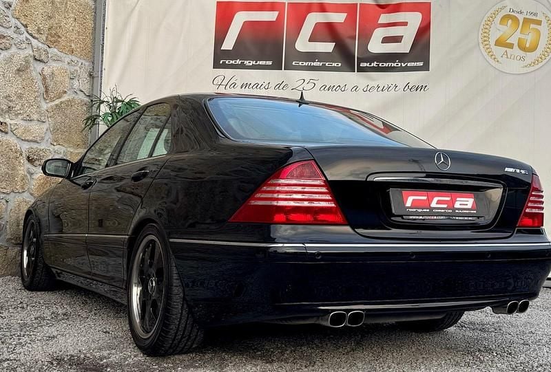 Usado Mercedes S320 197 HP (144 kW) 2000 Preto Sedan