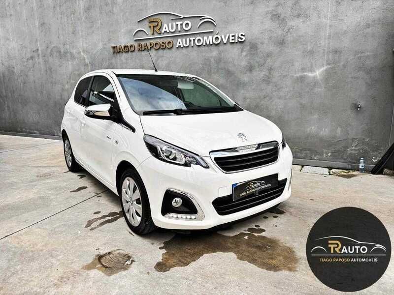 Branco Usado 2021 Peugeot 108 Style Citadino | € 11.990 (Preço justo) - Imagem 1/4