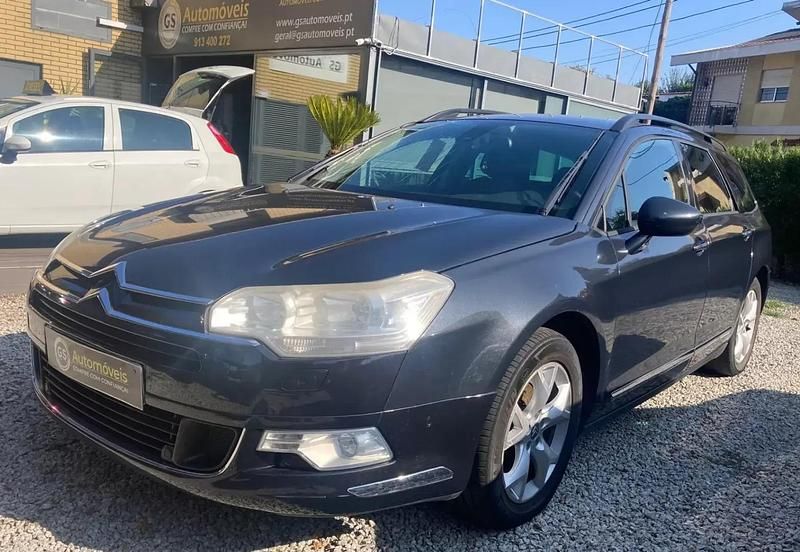 Cinza escuro Usado 2008 Citroën C5 Exclusive Carrinha | € 5.990 (Preço justo) - Imagem 1/4