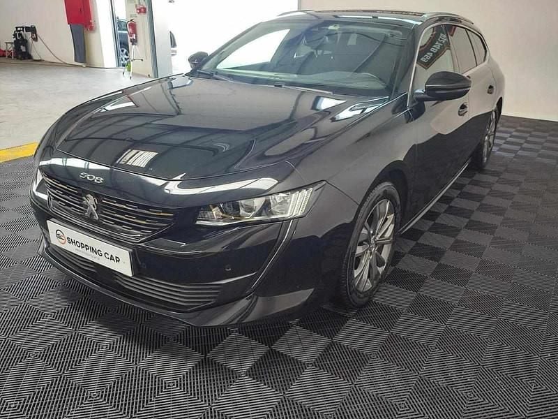 Usado Peugeot 508 SW 130 HP (95 kW) 2019 Preto Carrinha