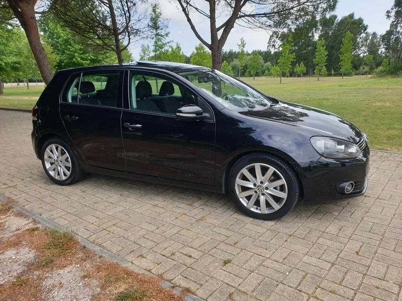 Preto Usado 2009 VW Golf VI | € 8.750 (Preço justo) - Imagem 1/4