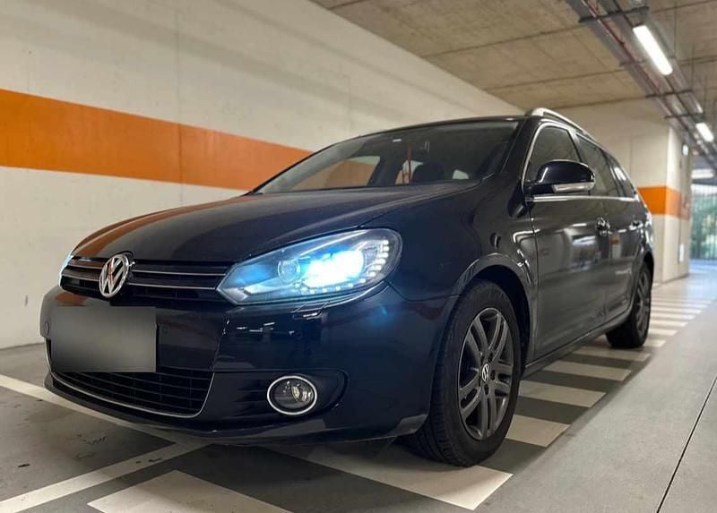 Usado VW Golf VII 105 HP (77 kW) 2012 Preto Carrinha