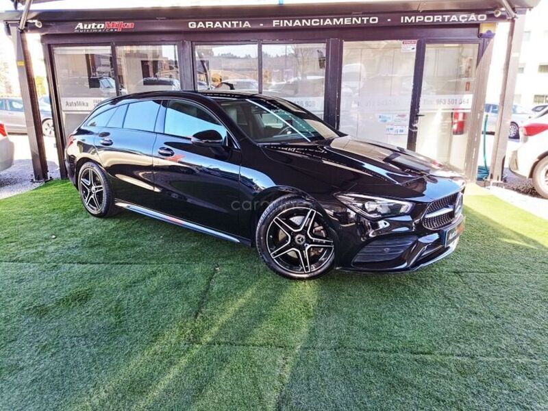 Preto Usado 2020 Mercedes CLA200 AMG line Sedan | € 36.750 (Caro) - Imagem 1/1
