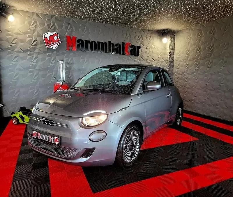 Cinza antracite Usado 2022 Fiat 500e La Prima Cabrios | € 28.990 - Imagem 1/4