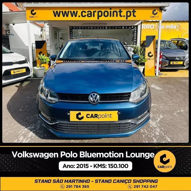 Azul Usado 2015 VW Polo LOUNGE Citadino | € 11.900 (Preço elevado) - Imagem 1/4