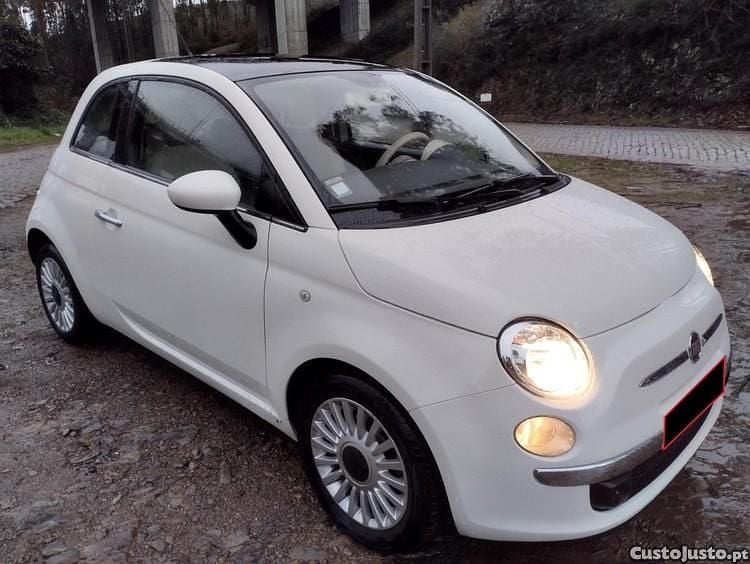 Branco Usado 2011 Fiat 500 Lounge | € 6.999 (Bom preço) - Imagem 1/1