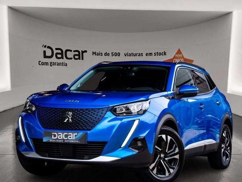 Usado Peugeot e-2008 Allure 100 kW (136 HP) 2022 Azul SUV