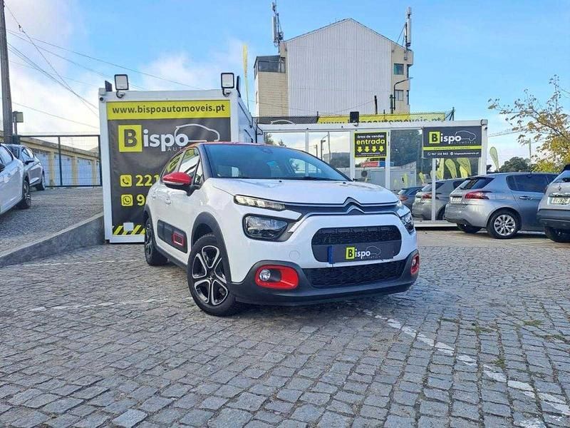 Branco Usado 2021 Citroën C3 Feel Citadino | € 15.997 (Preço elevado) - Imagem 1/4