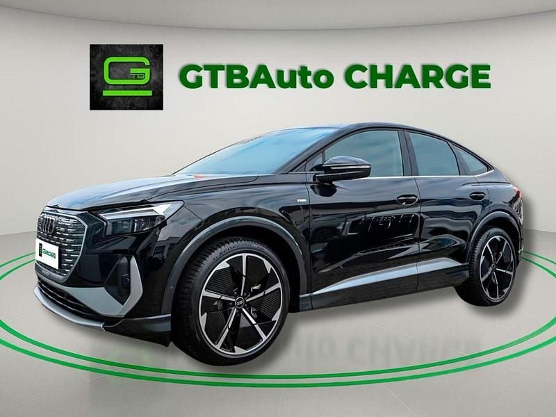 Preto Usado 2023 Audi Q4 Sportback e-tron SUV | € 50.900 - Imagem 1/4