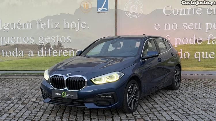 Azul Usado 2020 BMW 116 Citadino | € 21.500 (Preço justo) - Imagem 1/1