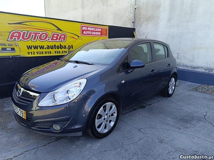 Cinza Usado 2008 Opel Corsa Enjoy Citadino | € 4.999 (Preço justo) - Imagem 1/1