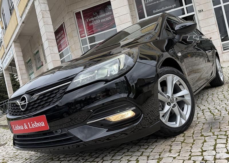 Usado Opel Astra Elegance 130 HP (95 kW) 2021 Preto Carrinha