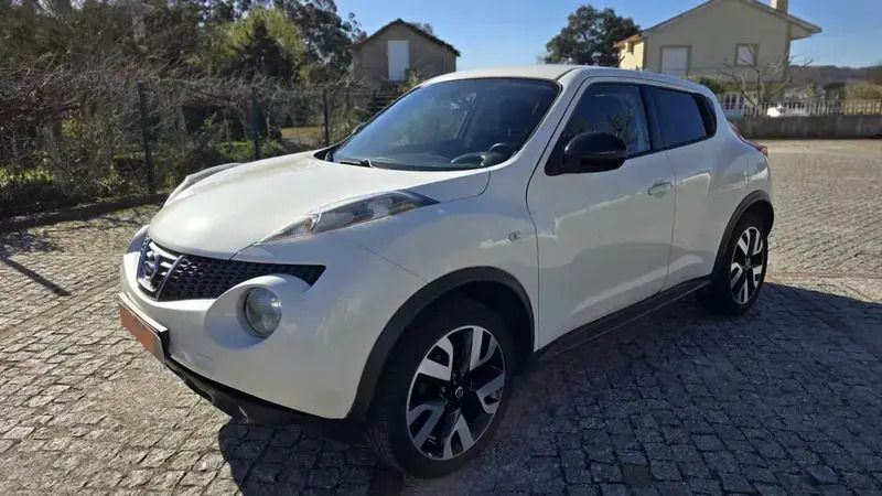 Branco Usado 2014 Nissan Juke Tekna SUV | € 12.690 (Preço justo) - Imagem 1/4