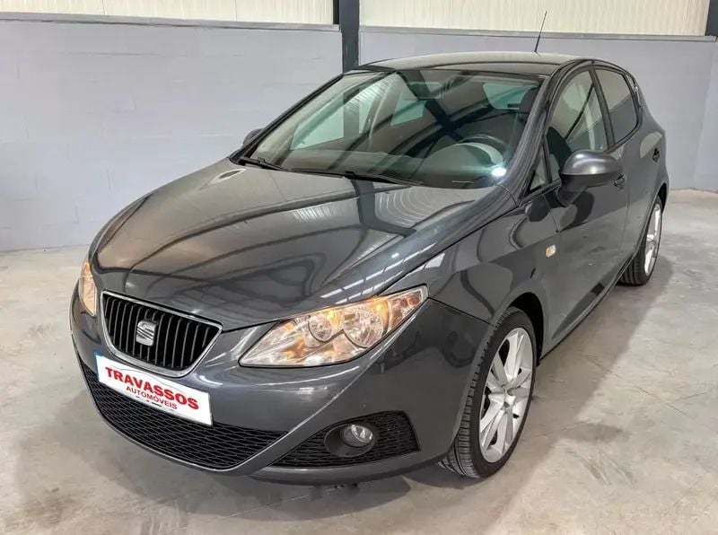 Usado Seat Ibiza Sport 90 HP (66 kW) 2009 Cinza escuro