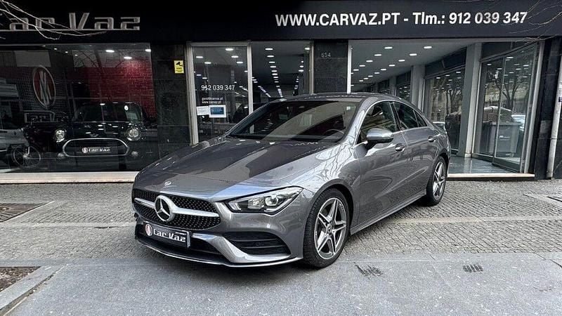 Usado Mercedes CLA180 AMG line 116 HP (85 kW) 2020 Cinza Sedan