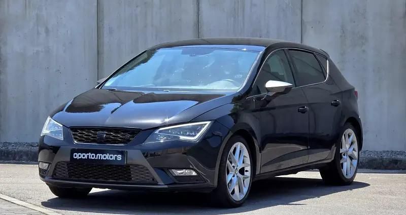 Preto Usado 2014 Seat Leon FR Citadino | € 12.990 (Preço elevado) - Imagem 1/4