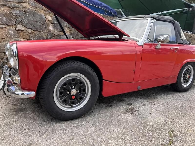 Usado Austin Healey Sprite 45 HP (33 kW) 1962 Vermelho Cabrios