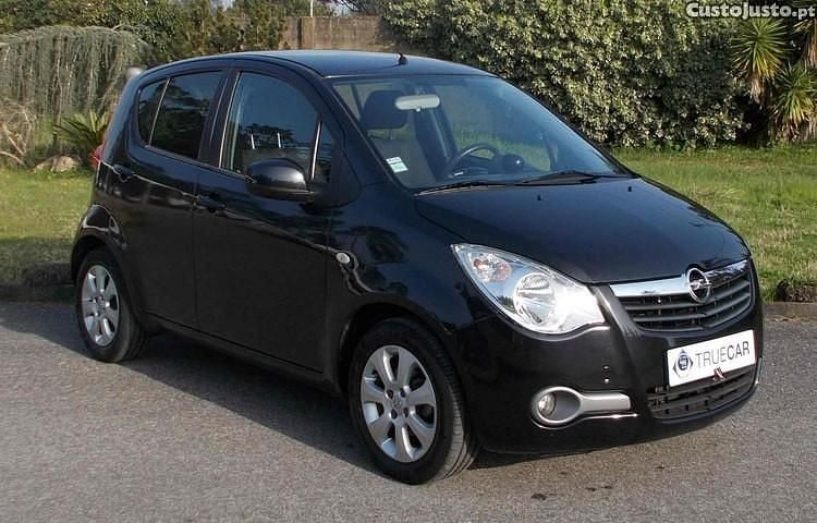 Preto Usado 2009 Opel Agila Enjoy Citadino | € 5.000 - Imagem 1/1