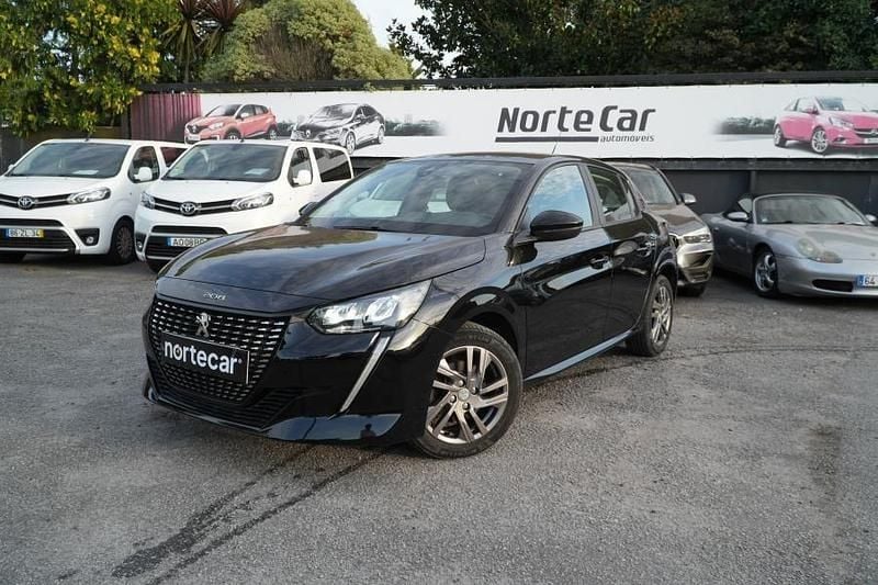 Preto Usado 2022 Peugeot 208 Active Citadino | € 11.990 (Super Preço) - Imagem 1/4