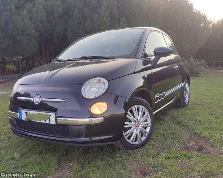 Preto Usado 2011 Fiat 500 | € 7.500 (Preço justo) - Imagem 1/1