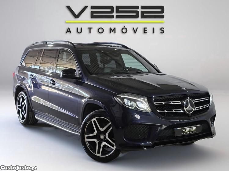 Azul Usado 2016 Mercedes GLS350 AMG line SUV | € 49.950 - Imagem 1/1