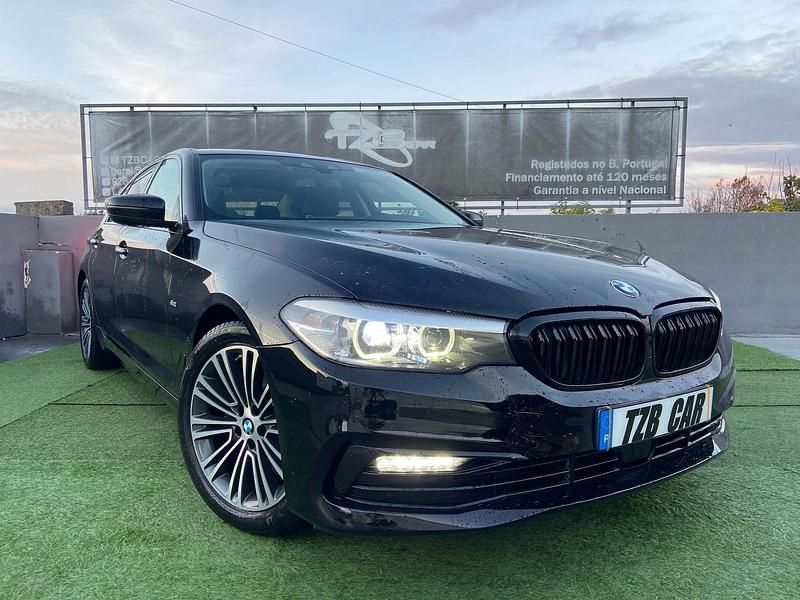Usado BMW 520 Sport Line 190 HP (139 kW) 2018 Preto Sedan