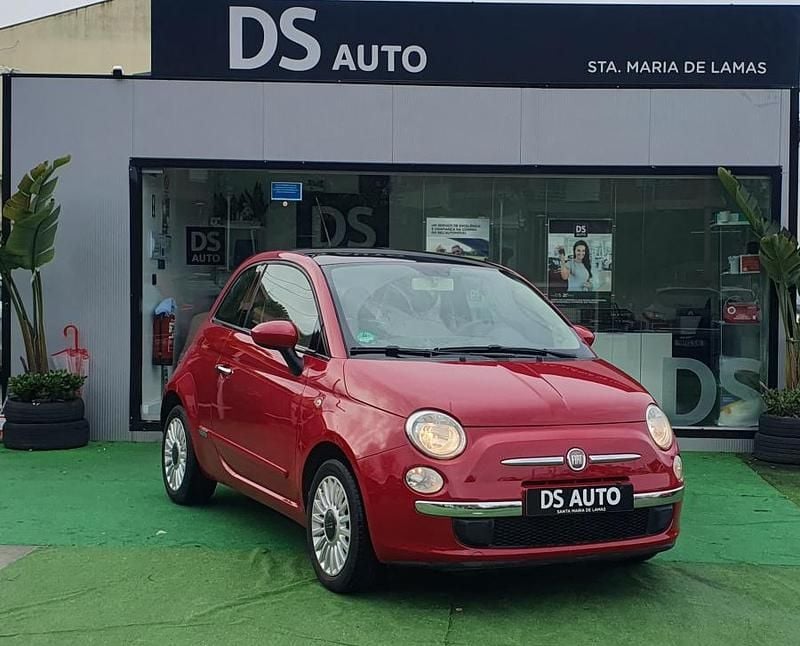 Usado Fiat 500 69 HP (50 kW) 2009 Vermelho Cabrios