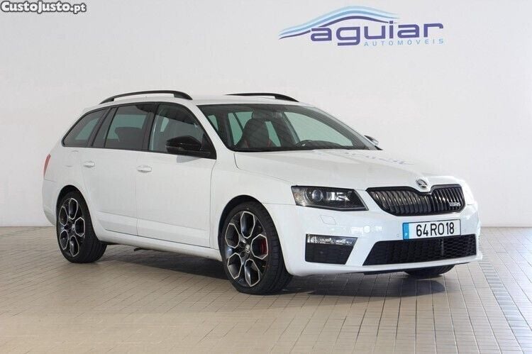 Branco Usado 2016 Skoda Octavia RS Carrinha | € 19.900 (Preço elevado) - Imagem 1/1