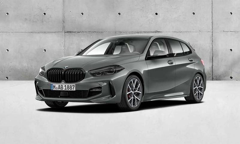 Cinza skyscraper metalizado Usado 2024 BMW 116 Efficient Dynamics Citadino | € 36.900 - Imagem 1/4