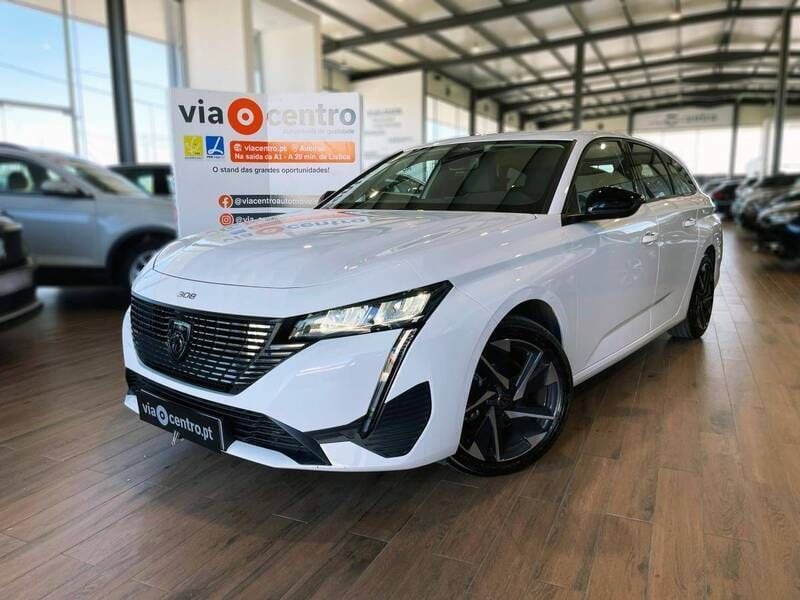 Branco Usado 2023 Peugeot 308 Allure Carrinha | € 21.900 (Bom preço) - Imagem 1/4