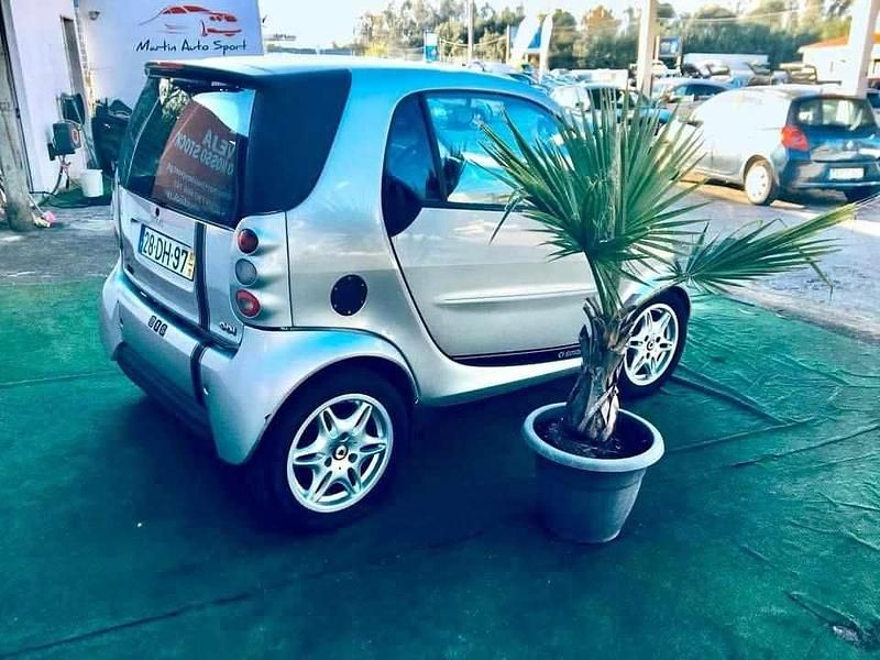 Usado Smart ForTwo Cabrio 41 HP (30 kW) 2001 Cinzento Cabrios