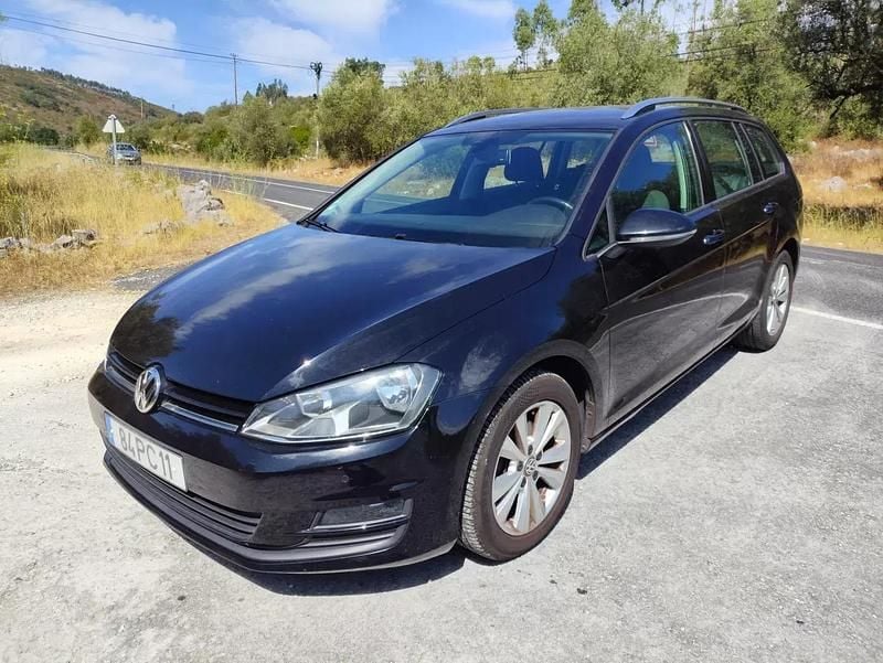 Preto Usado 2014 VW Golf VII Carrinha | € 9.400 (Preço justo) - Imagem 1/4