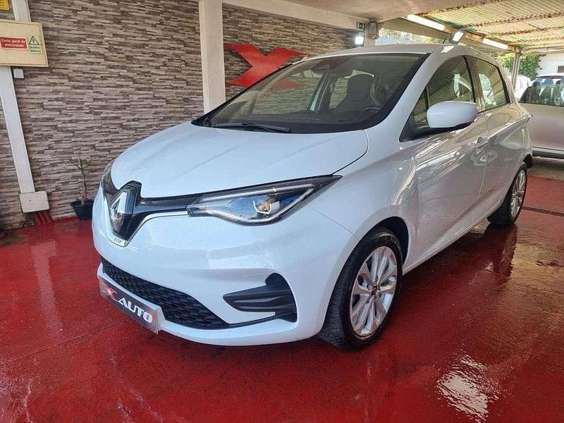 Branco Usado 2021 Renault Zoe Intens Citadino | € 13.999 (Preço justo) - Imagem 1/4