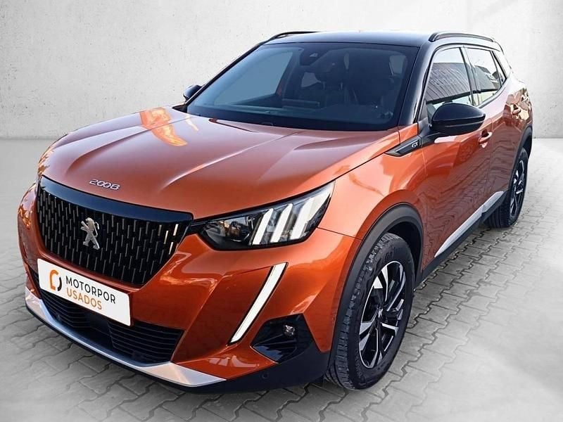 Laranja Usado 2022 Peugeot 2008 GT-line SUV | € 18.990 (Bom preço) - Imagem 1/4