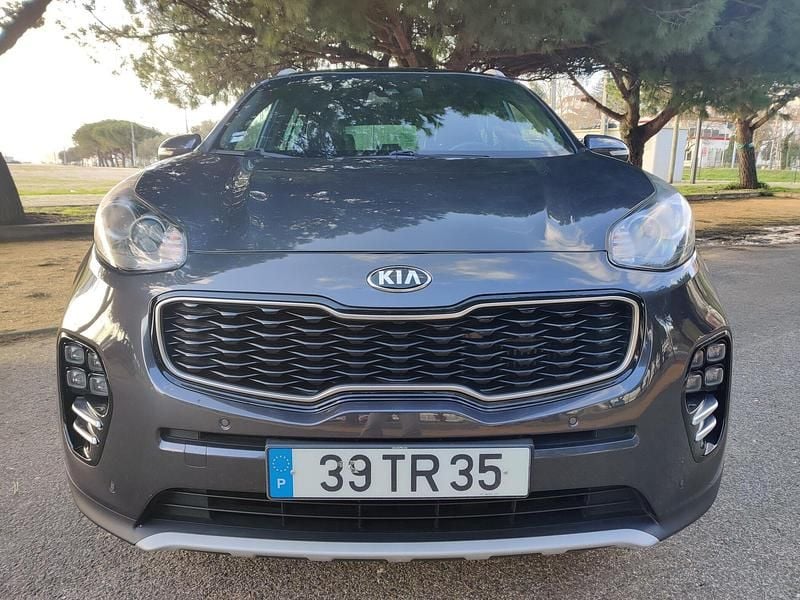 Usado Kia Sportage GT-Line 141 HP (103 kW) 2017 Cinza SUV