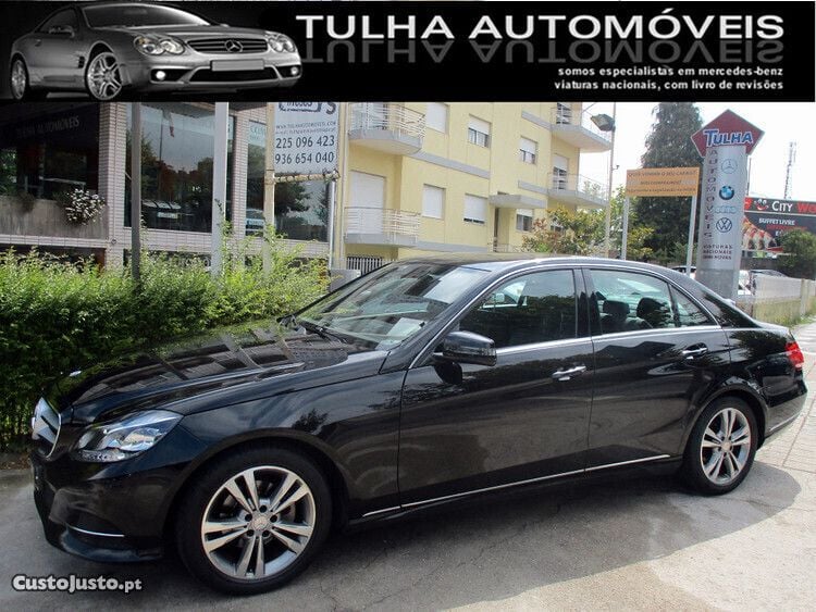 Preto Usado 2014 Mercedes E220 Sedan | € 26.000 (Caro) - Imagem 1/1