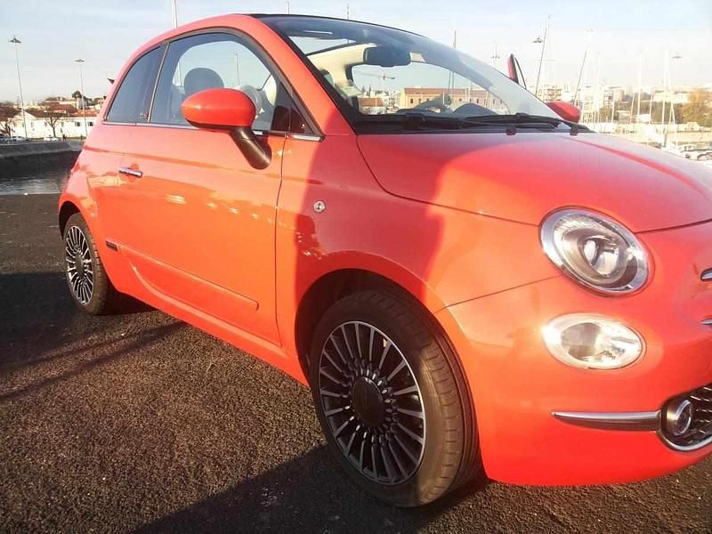 Usado Fiat 500C Lounge 69 HP (50 kW) 2016 Vermelho Cabrios