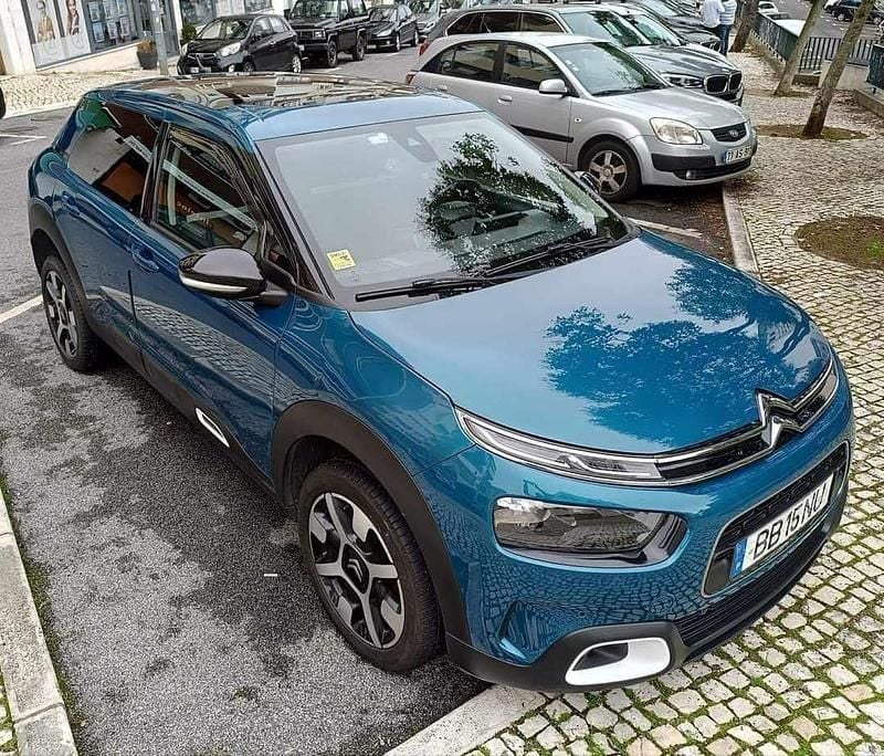Azul Usado 2019 Citroën C4 Cactus Citadino | € 13.900 (Preço justo) - Imagem 1/4