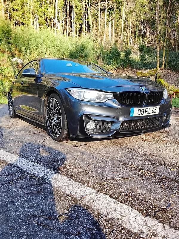 Usado BMW 418 150 HP (110 kW) 2016 Cinzento Coupé